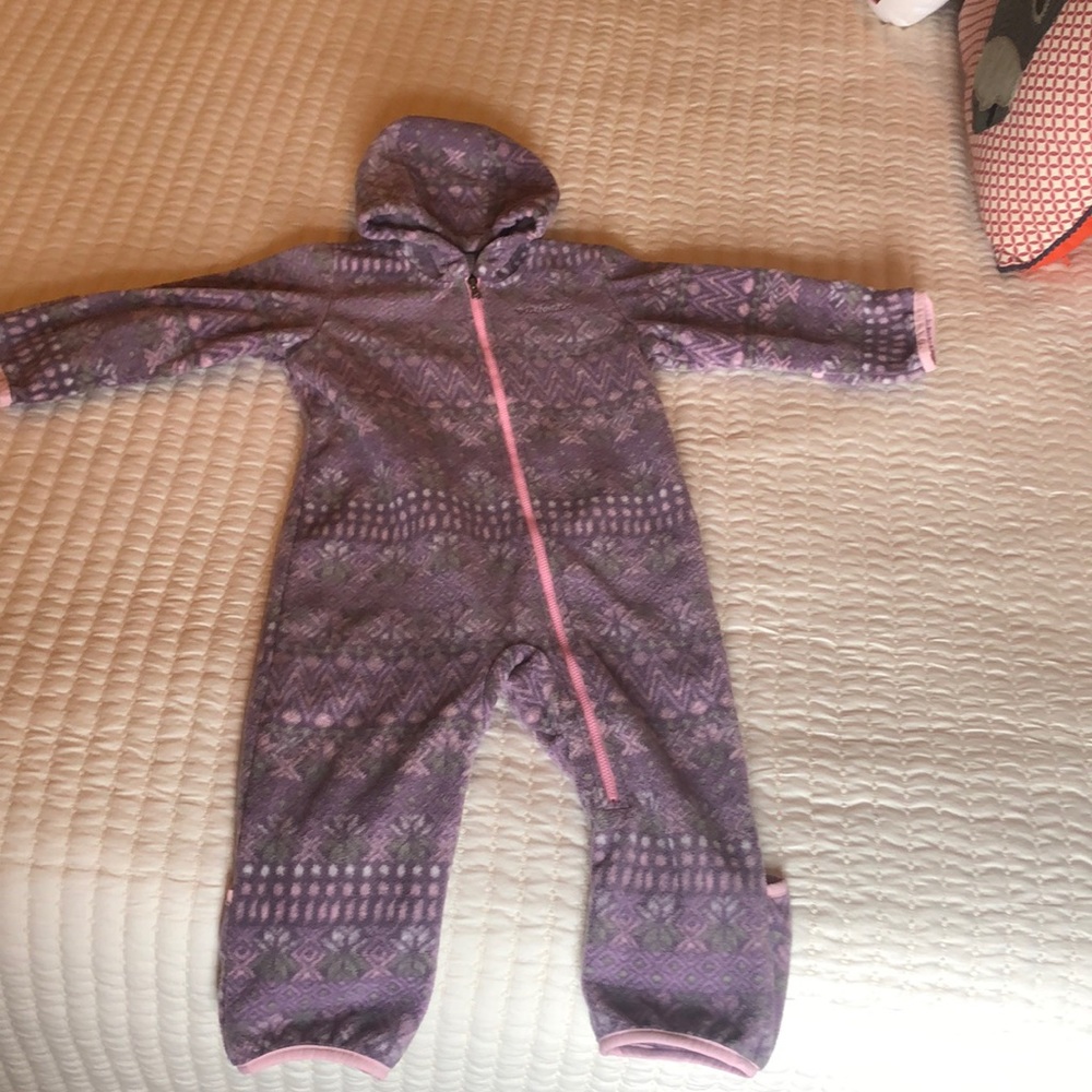 Columbia fleece suit